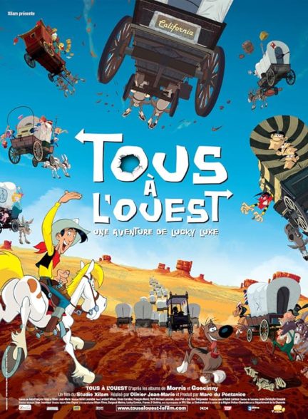 دانلود فیلم Go West: A Lucky Luke Adventure